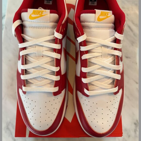 Nike Mens Dunk Red "USC"  NEW, NWT, NEVER WORN.  Size 12 - Picture 5 of 8